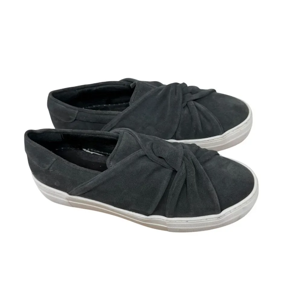 Maje grey suede